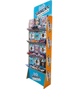 ¬EXPOSITOR MADERA SNACKS FRESH